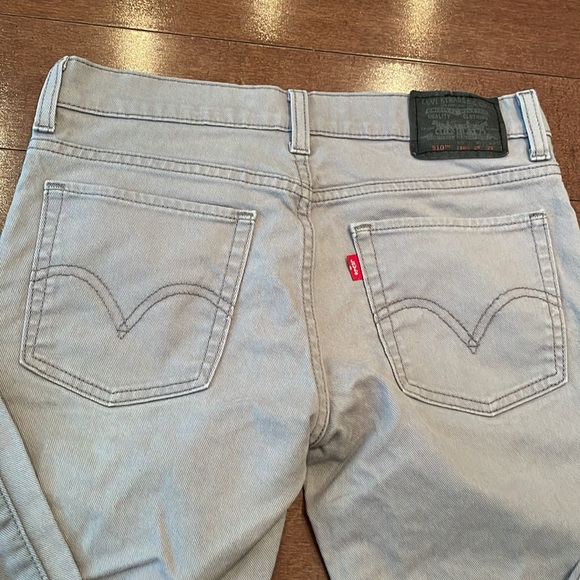 Levi’s 510 Super Skinny Gray Jeans - Picture 3 of 8